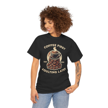 ORANGE AMERICANO - Coffee (Basic Tee)