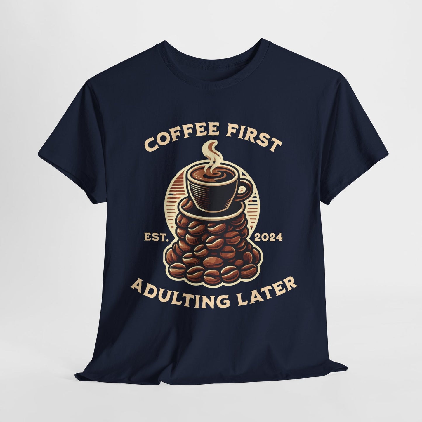 ORANGE AMERICANO - Coffee (Basic Tee)