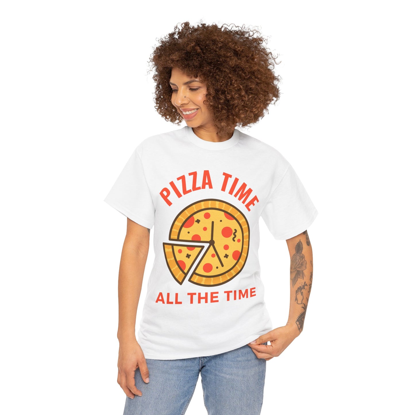 BUFFALO CHICKEN - Pizza (Basic Tee)