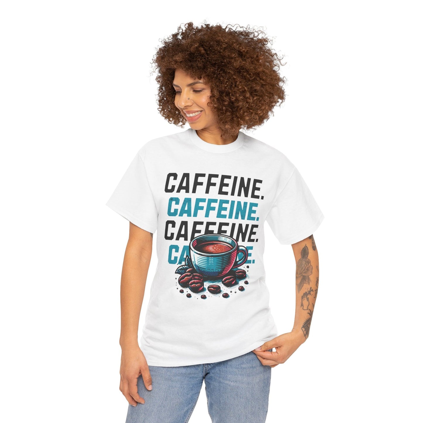 ALL AMERICANA - Coffee (Basic Tee)