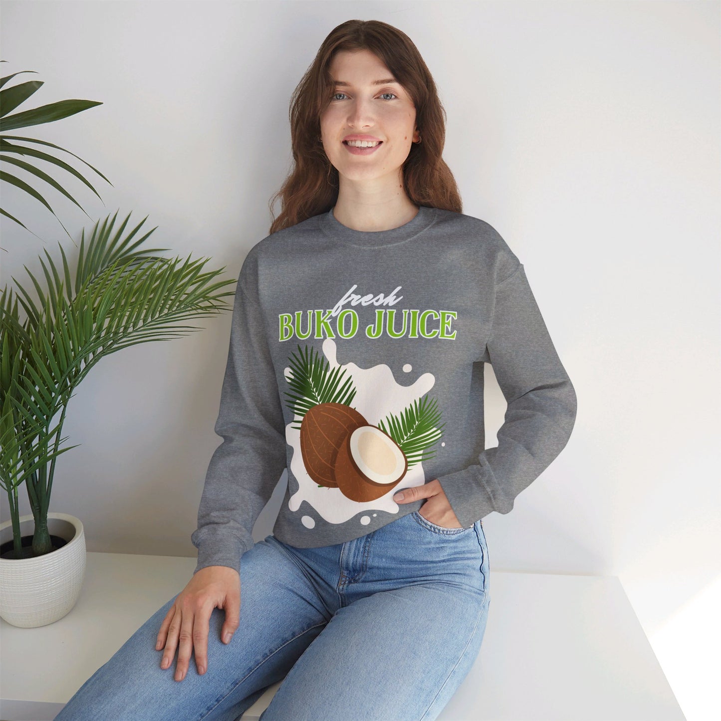 FRESH BUKO JUICE - Filipino Food (Sweatshirt)