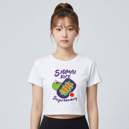 SIOMAI RICE - Filipino Food (Crop Top)