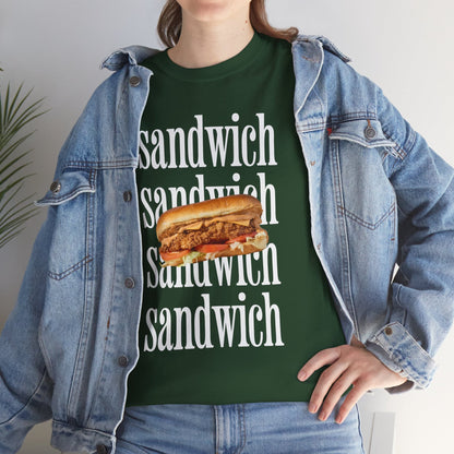 CHEESESTEAK SANDWICH - Bread (Basic Tee)