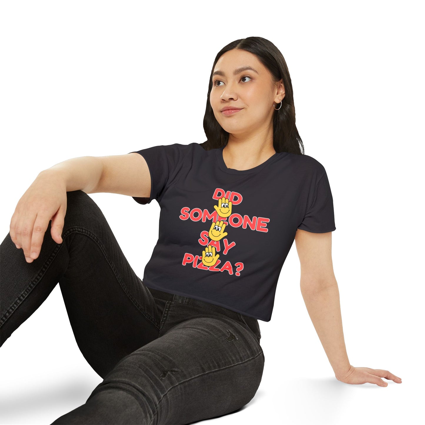 PULLED PORK - Pizza (Crop Top)