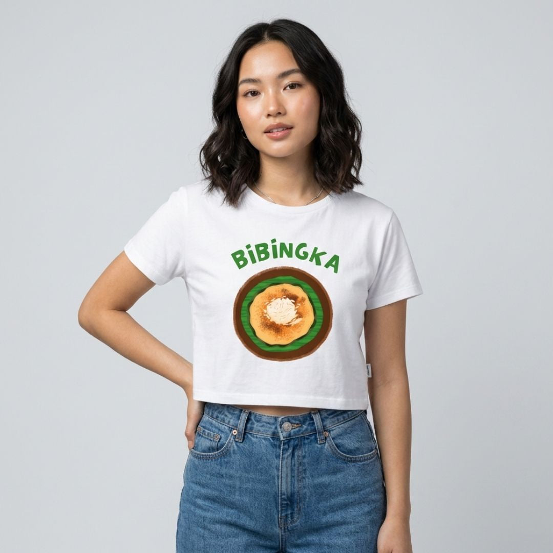BIBINGKA - Filipino Food (Crop Top)