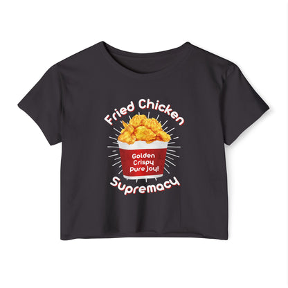 PINOY FRIED CHICKEN - Filipino Food (Crop Top)