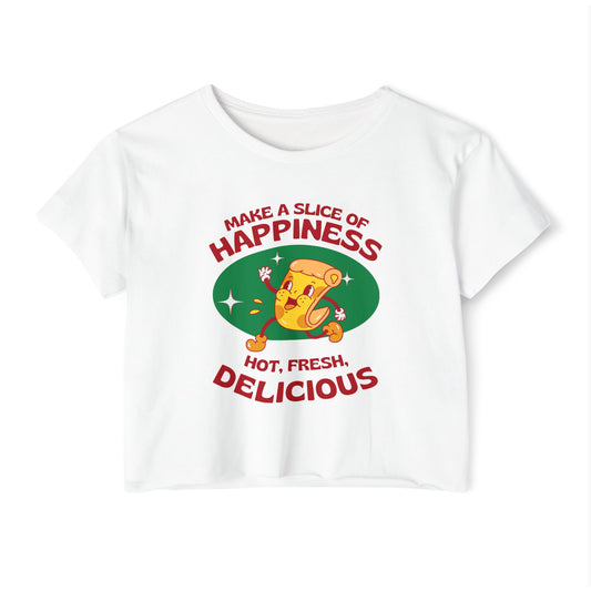 FOUR CHEESE - Pizza (Crop Top)
