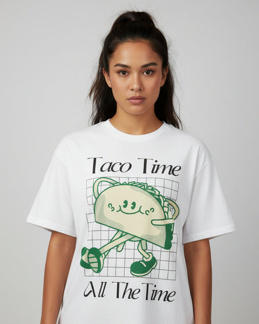 CHICKEN TINGA - Tacos/Nachos (Basic Tee)