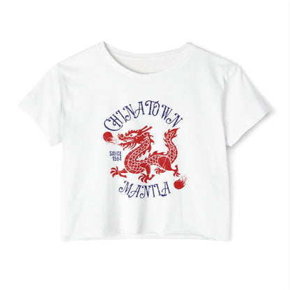 CHINATOWN 3 (Fil-Chi Collection) - Filipino Food (Crop Top)