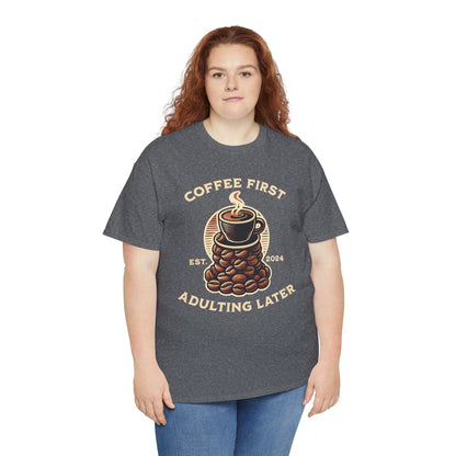 ORANGE AMERICANO - Coffee (Basic Tee)