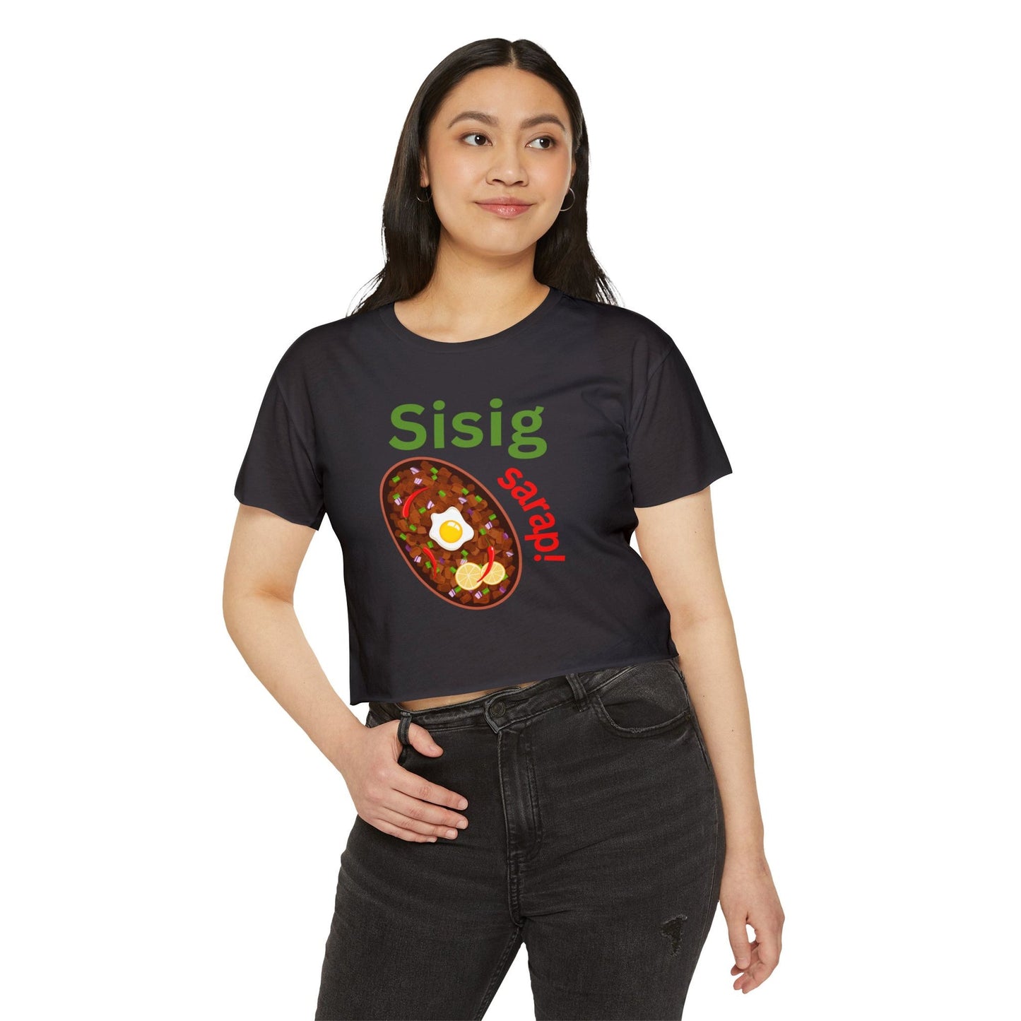 SQUID SISIG - Filipino Food (Crop Top)