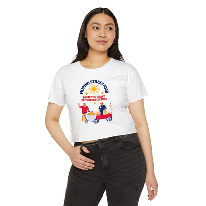 ADOBONG MANI - Filipino Food (Crop Top)
