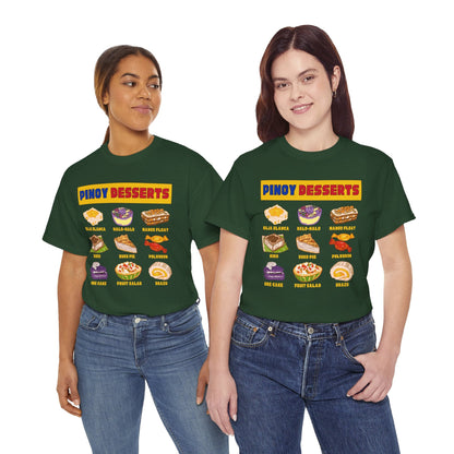 PINOY DESSERTS - Filipino Food (Basic Tee)