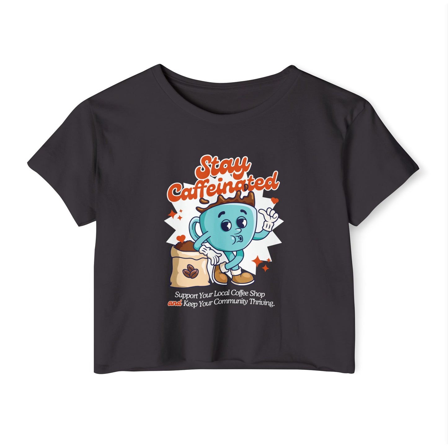 WHITE COFFEE - Coffee (Crop Top)