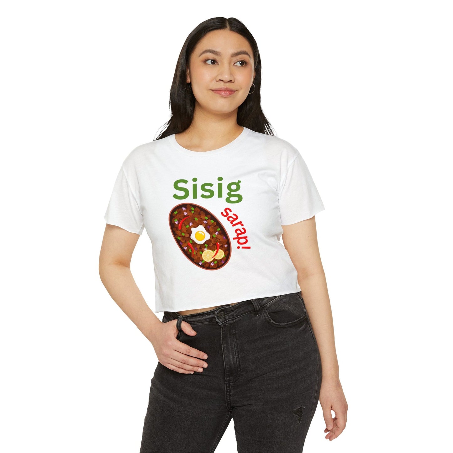 SQUID SISIG - Filipino Food (Crop Top)