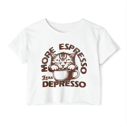 CAFÈ CON PANNA - Coffee (Crop Top)