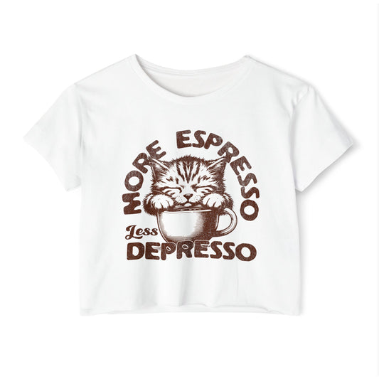 CAFÈ CON PANNA - Coffee (Crop Top)