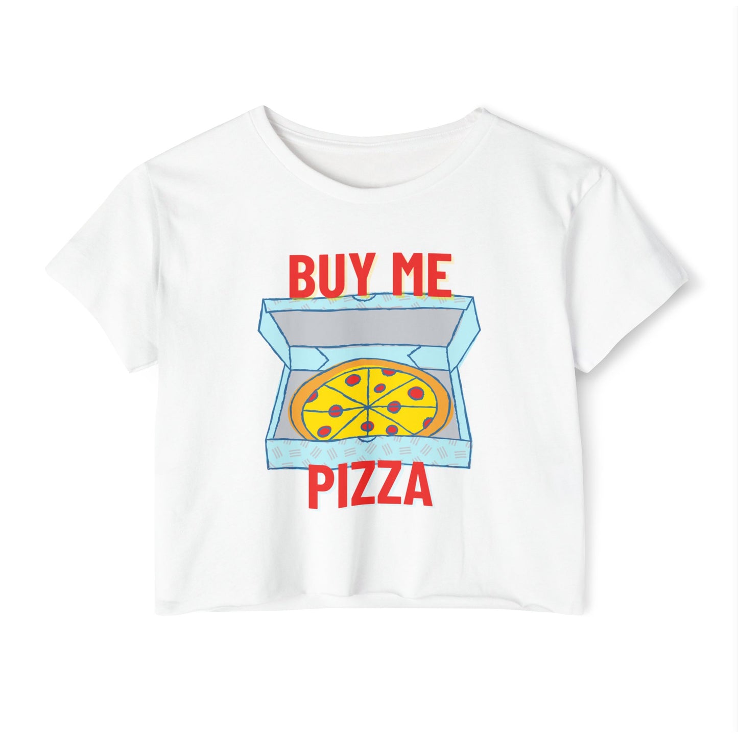 CHICKEN ALFREDO - Pizza (Crop Top)