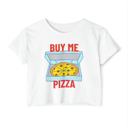 CHICKEN ALFREDO - Pizza (Crop Top)