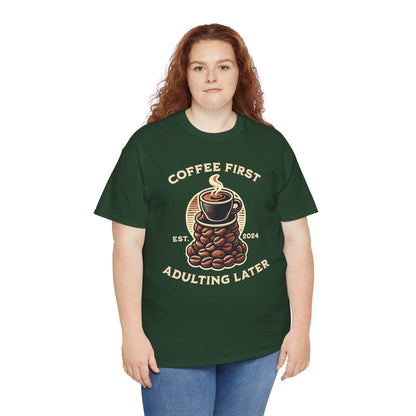 ORANGE AMERICANO - Coffee (Basic Tee)