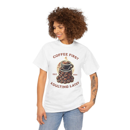 ORANGE AMERICANO - Coffee (Basic Tee)