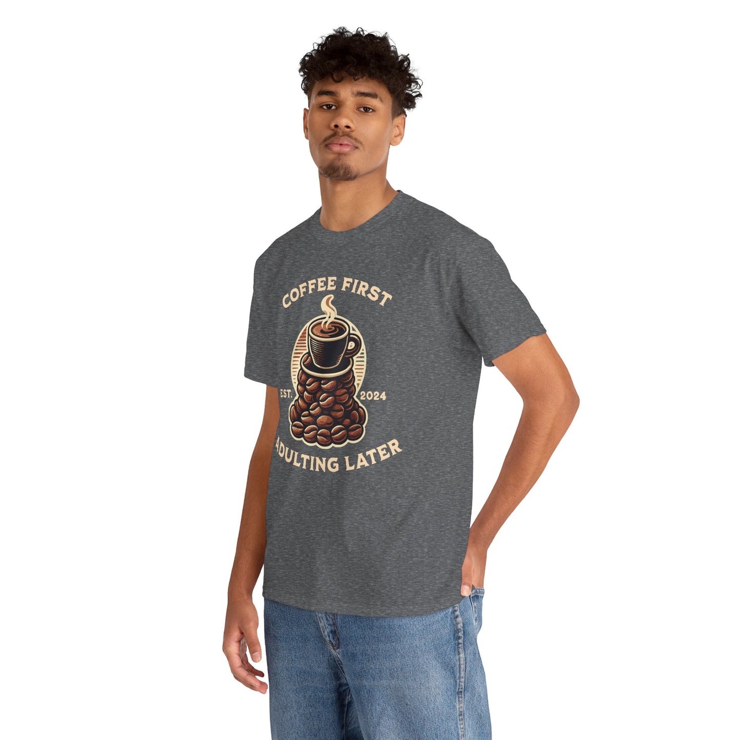 ORANGE AMERICANO - Coffee (Basic Tee)