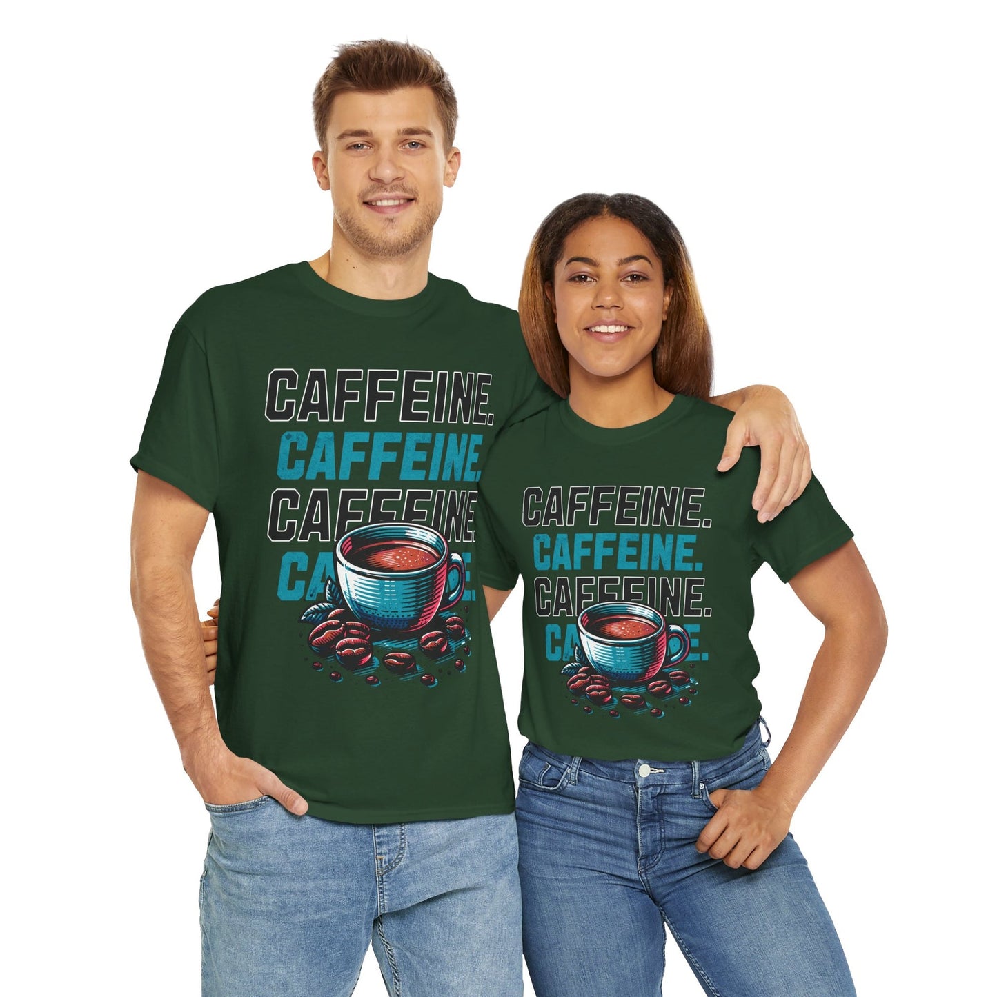 ALL AMERICANA - Coffee (Basic Tee)