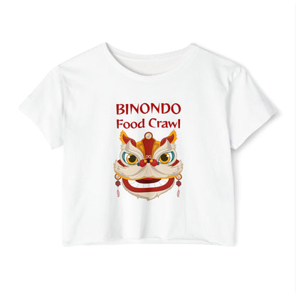 BINONDO FOOD CRAWL 3 (Fil-Chi Collection) - Filipino Food (Crop Top)