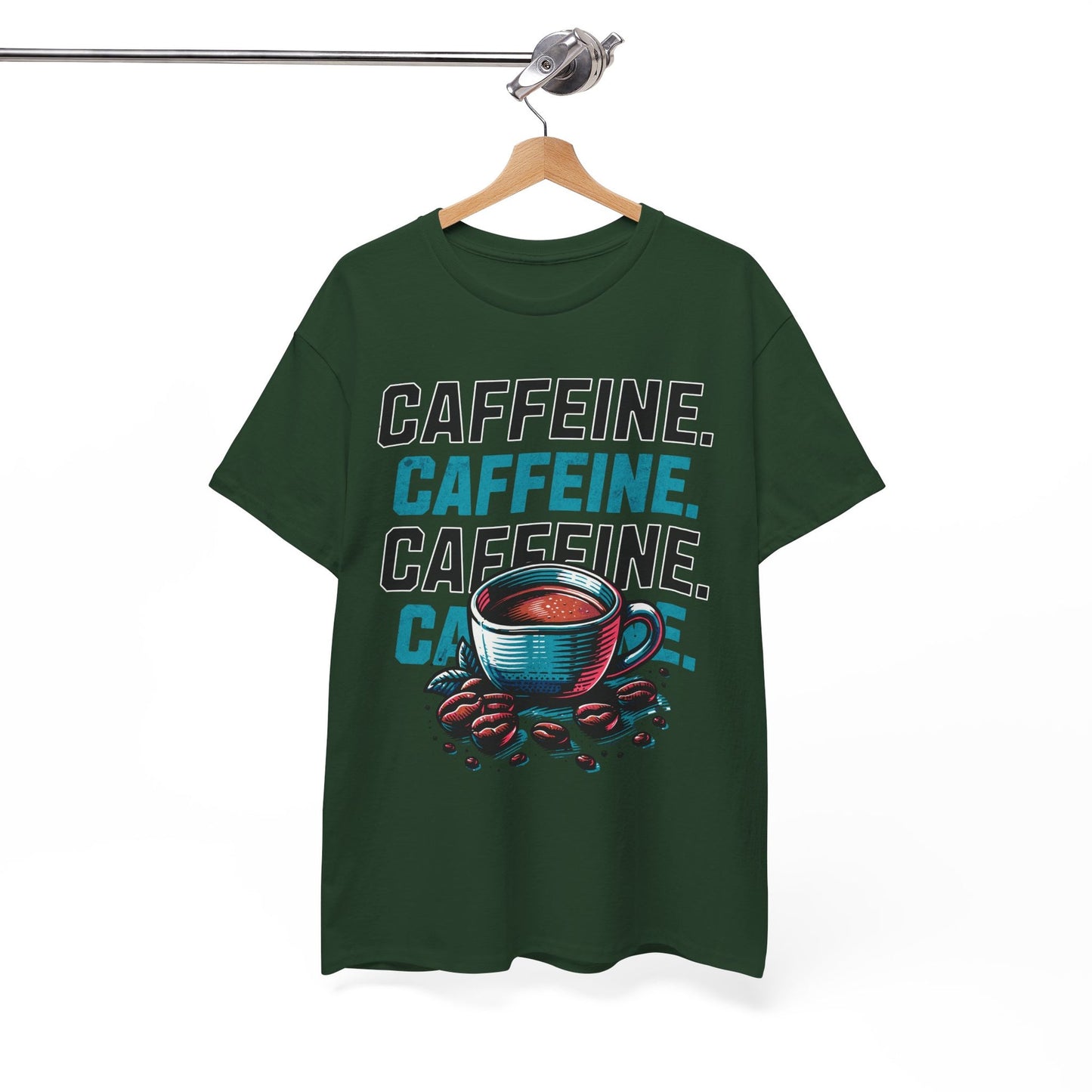 ALL AMERICANA - Coffee (Basic Tee)