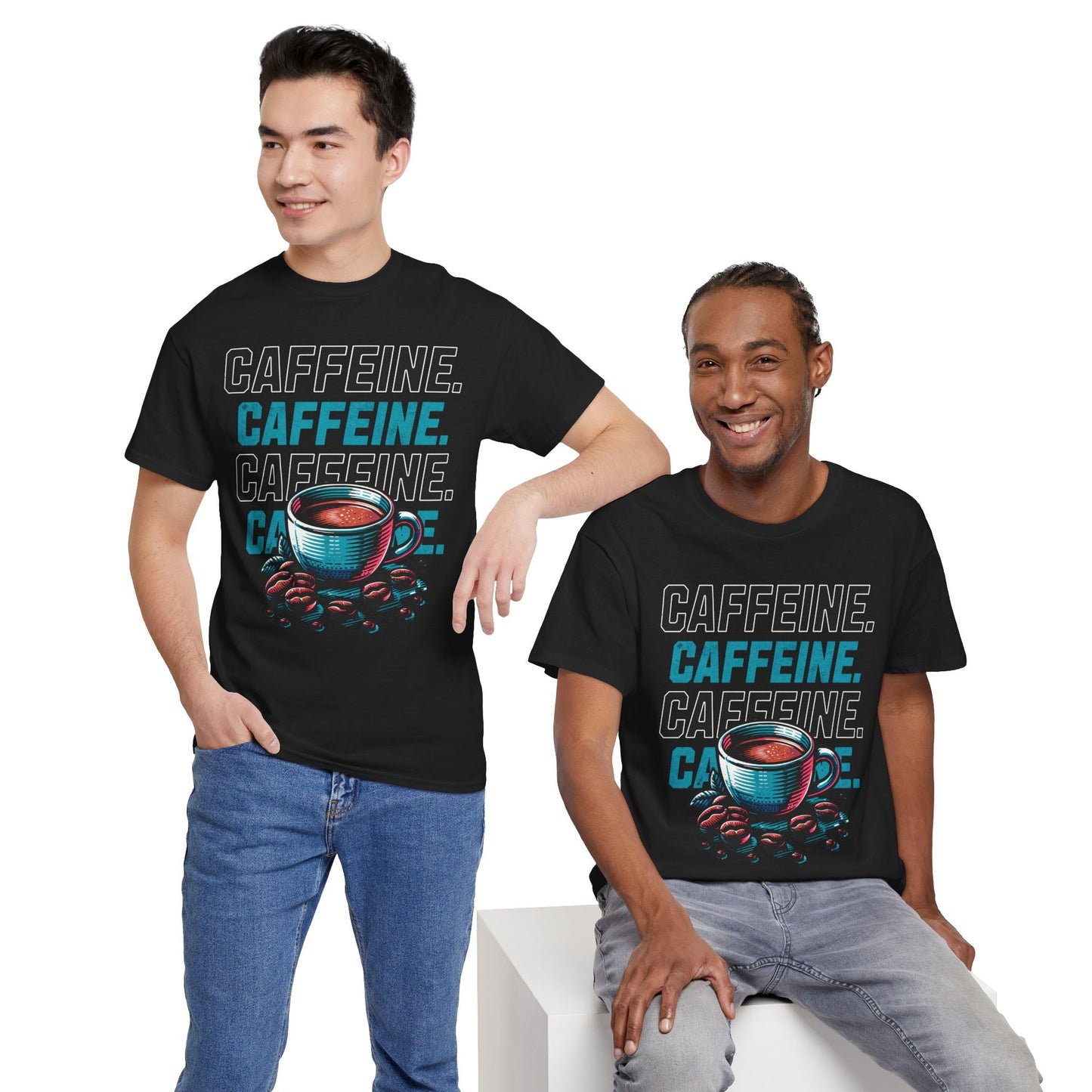 ALL AMERICANA - Coffee (Basic Tee)