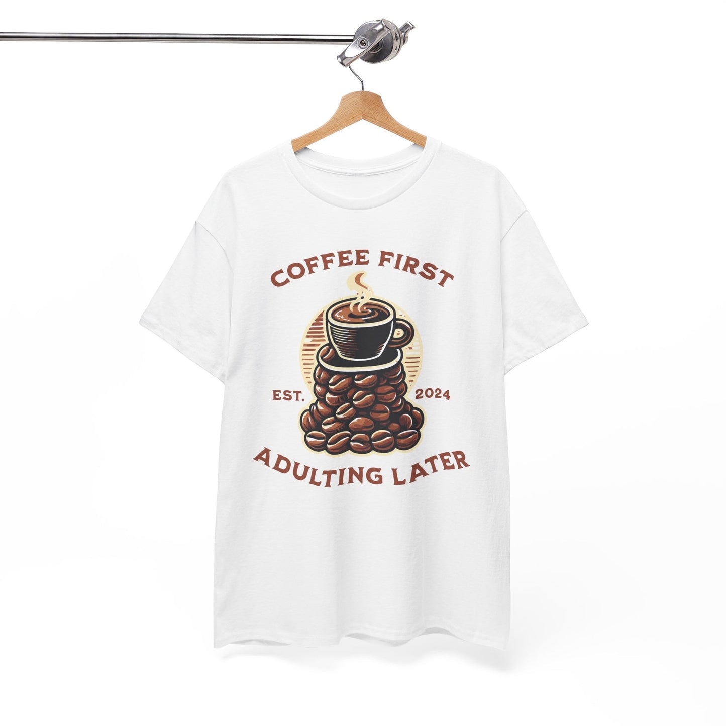 ORANGE AMERICANO - Coffee (Basic Tee)
