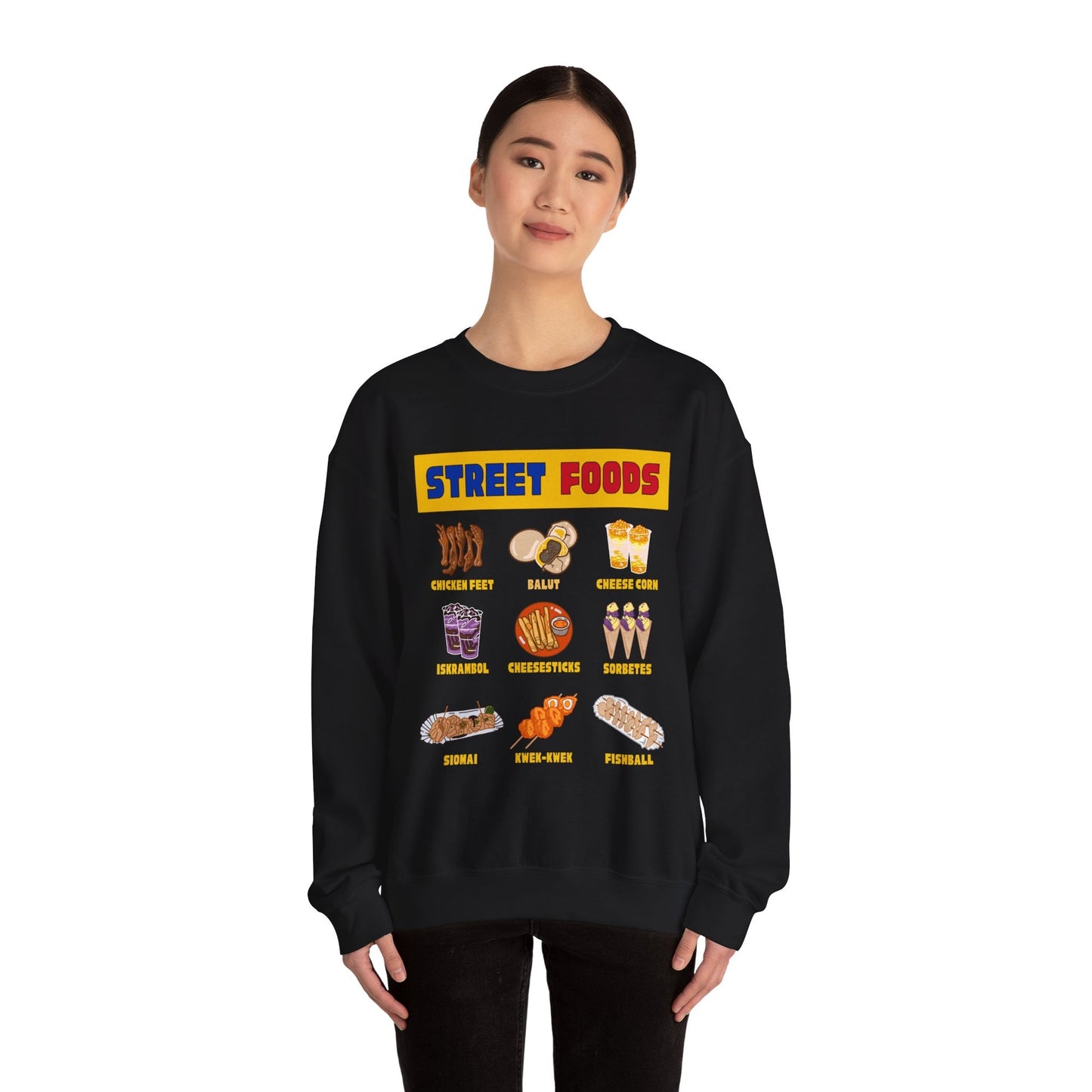 PINOY STREET FOODS  2 - Filipino Food (Sweatshirt)