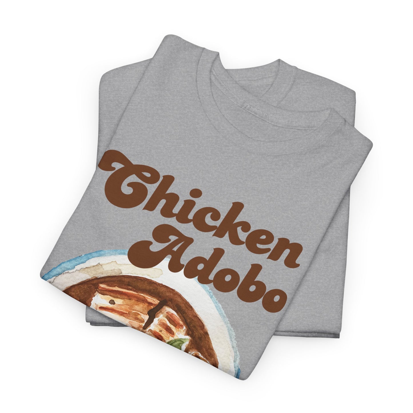 CHICKEN ADOBO 1 - Filipino Food (Basic Tee)