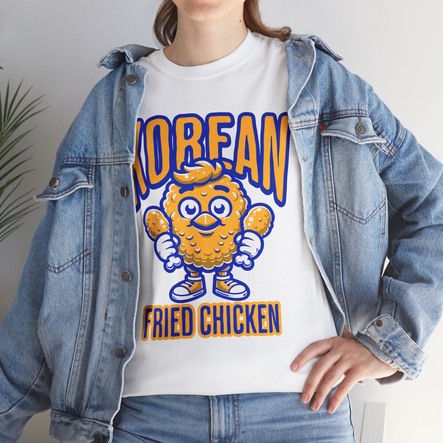 KOREAN FRIED CHICKEN - Korean Food (Basic Tee)