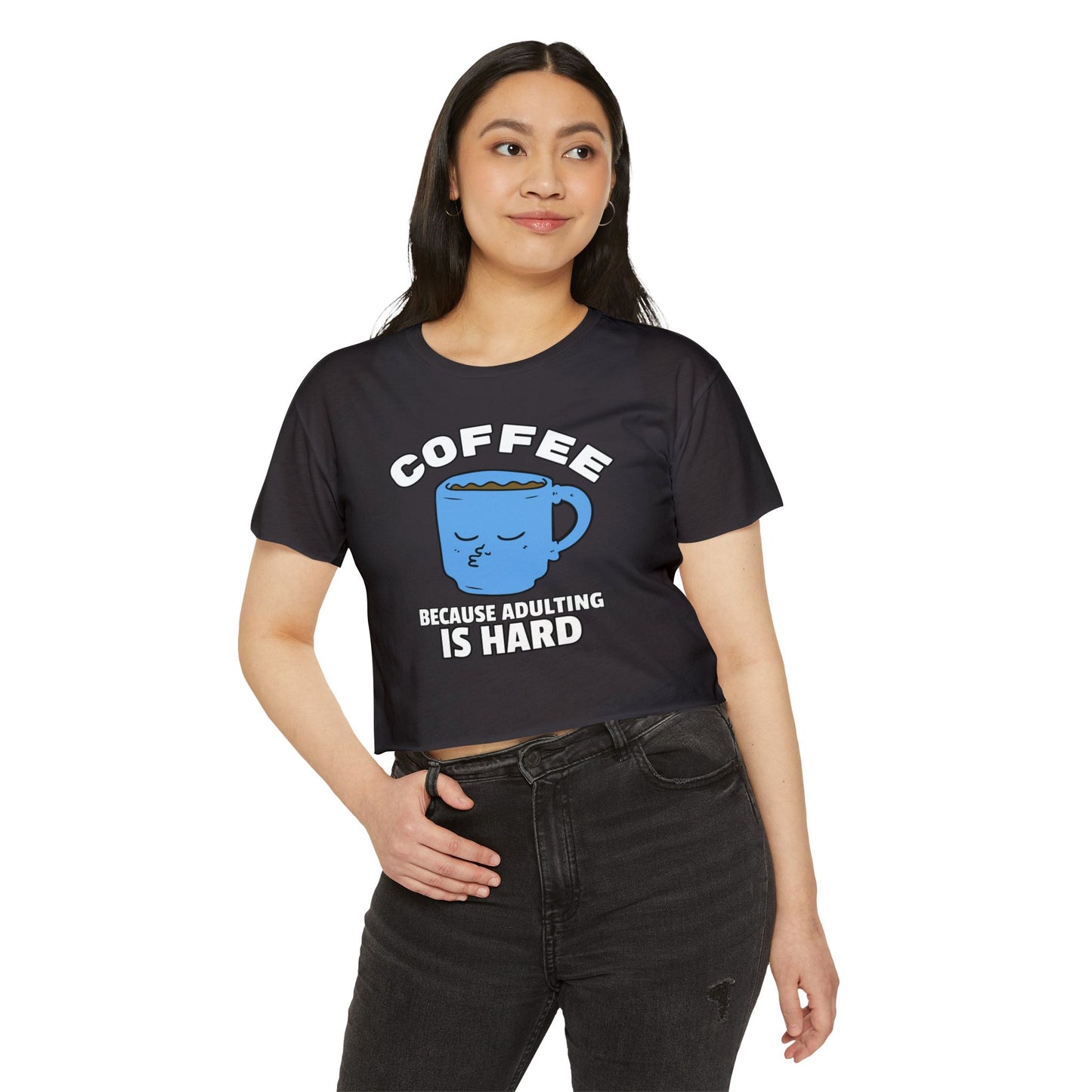 CAFÈ LUNGO - Coffee (Crop Top)