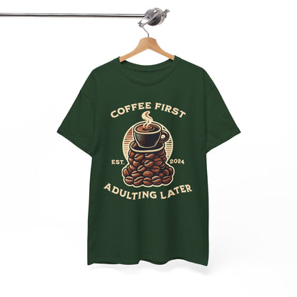 ORANGE AMERICANO - Coffee (Basic Tee)