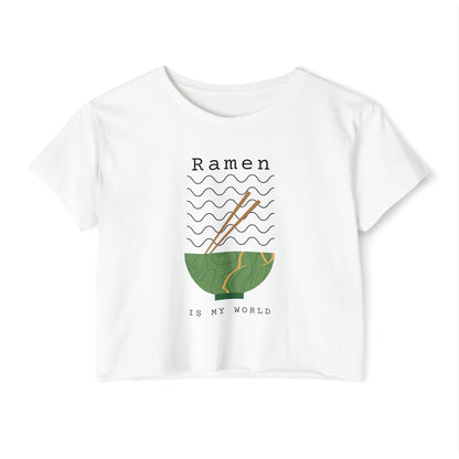 VEGETABLE RAMEN - Japanese Food (Crop Top)