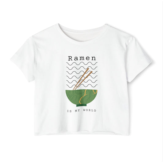 VEGETABLE RAMEN - Japanese Food (Crop Top)