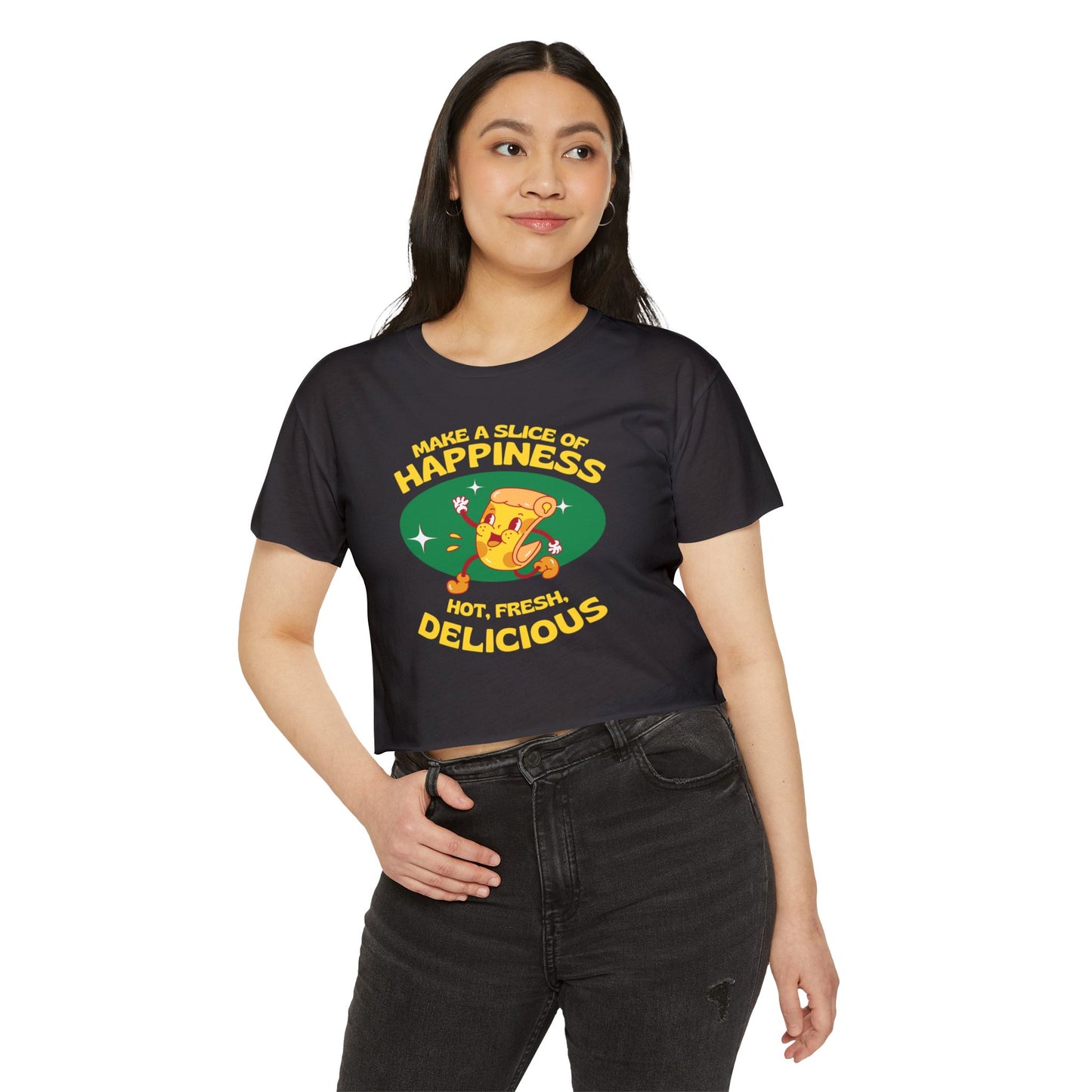 FOUR CHEESE - Pizza (Crop Top)