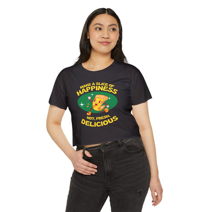 FOUR CHEESE - Pizza (Crop Top)