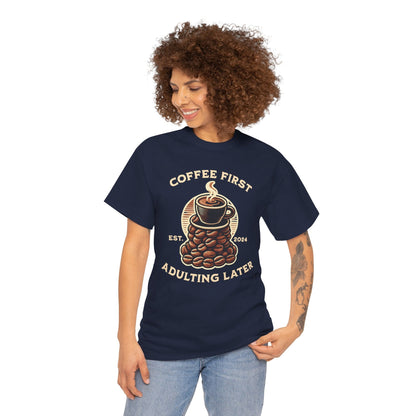 ORANGE AMERICANO - Coffee (Basic Tee)