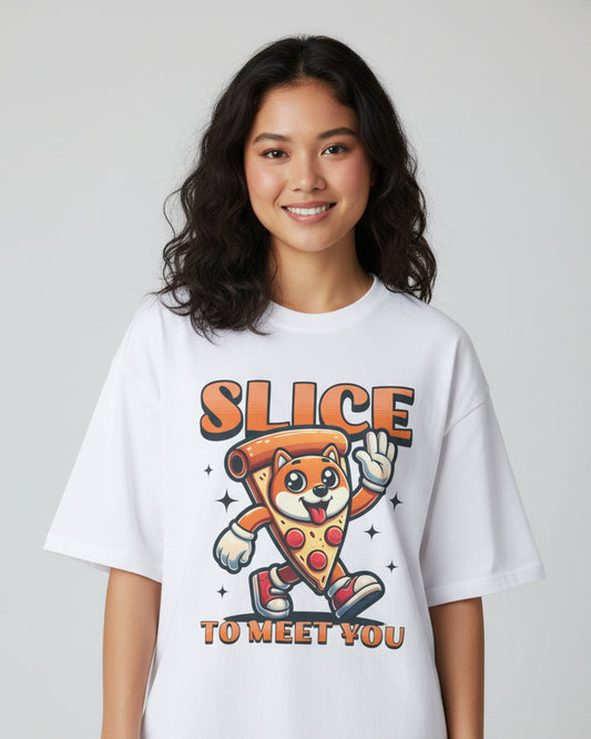 SALMON & DILL - Pizza (Basic Tee)