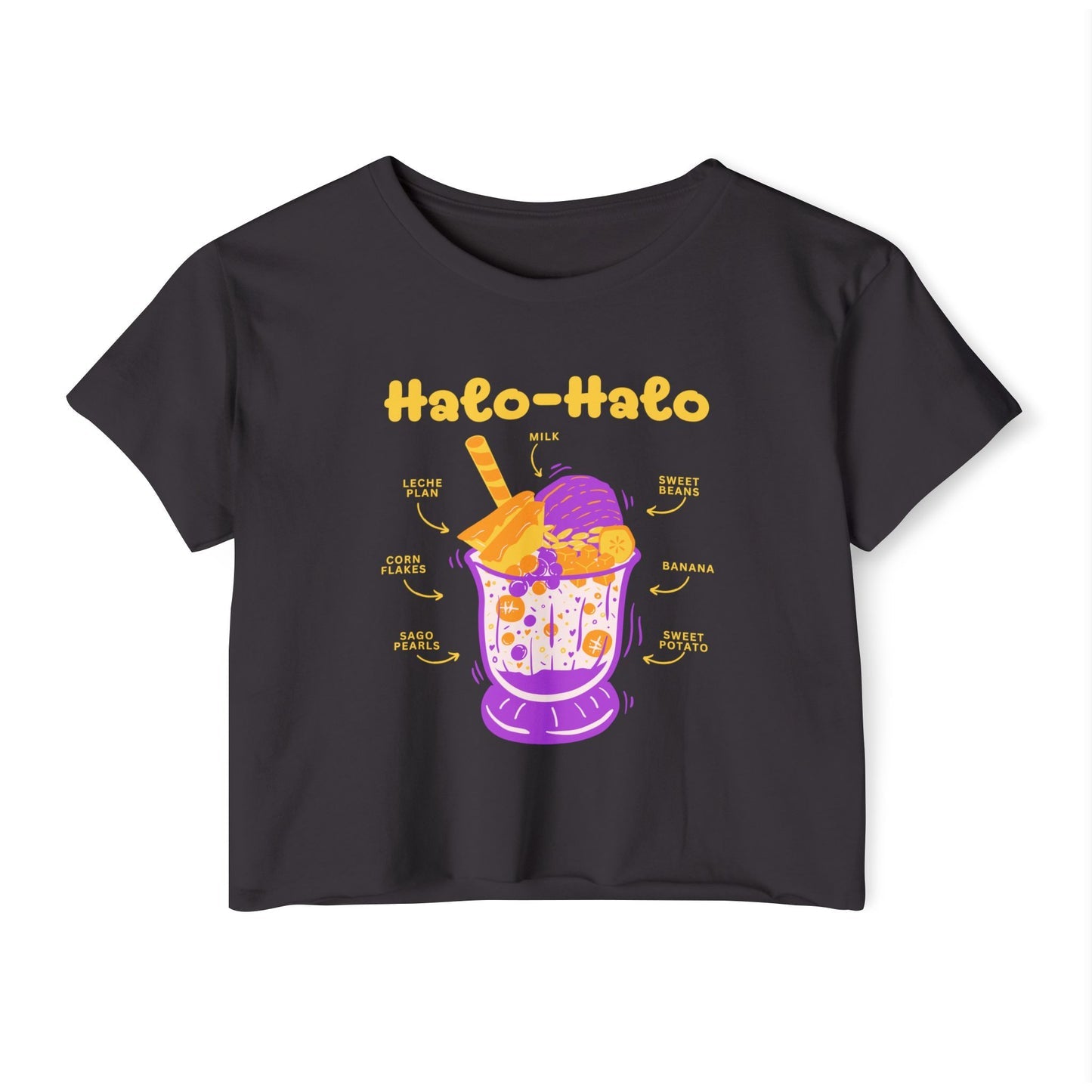 KANTO HALO-HALO - Filipino Food (Crop Top)