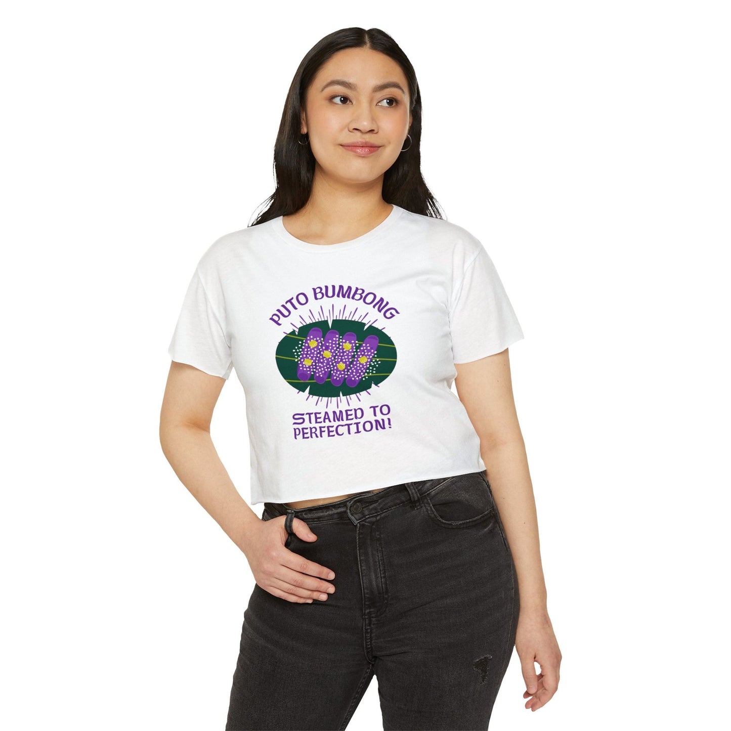 PUTO BUMBONG 1 - Filipino Food (Crop Top)