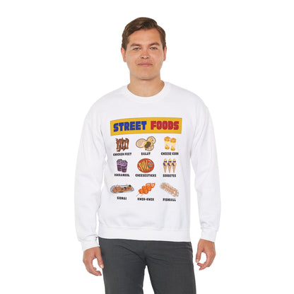 PINOY STREET FOODS  2 - Filipino Food (Sweatshirt)