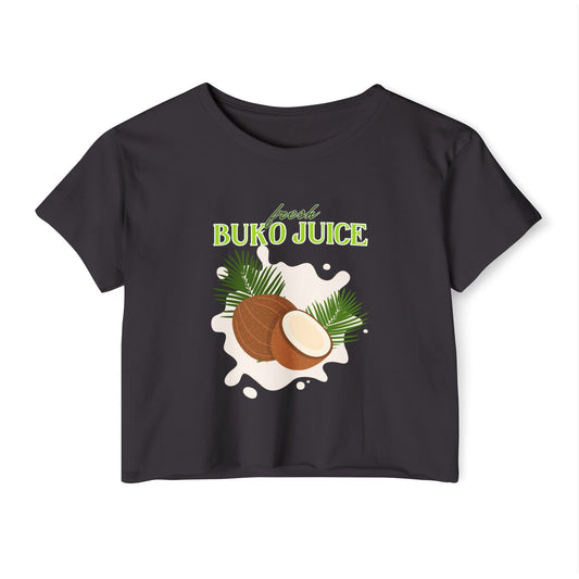 FRESH BUKO JUICE - Filipino Food (Crop Top)