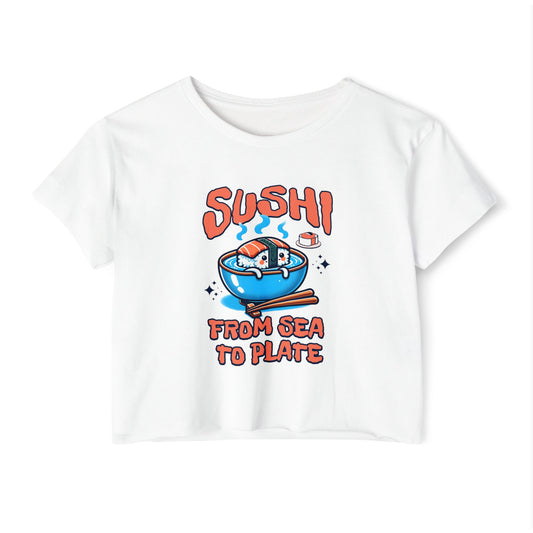 MAGURO SUSHI - Japanese Food (Crop Top)