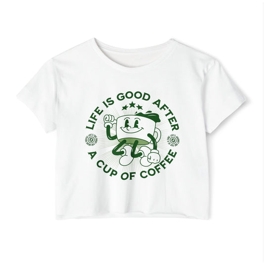 COFFEE EGG - Coffee (Crop Top)