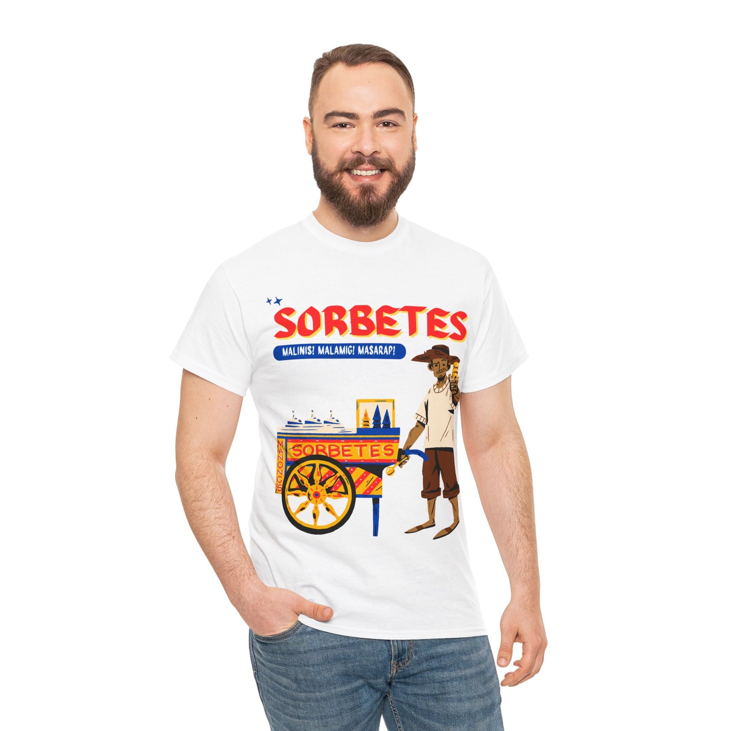 SORBETES 1 - Filipino Food (Basic Tee)