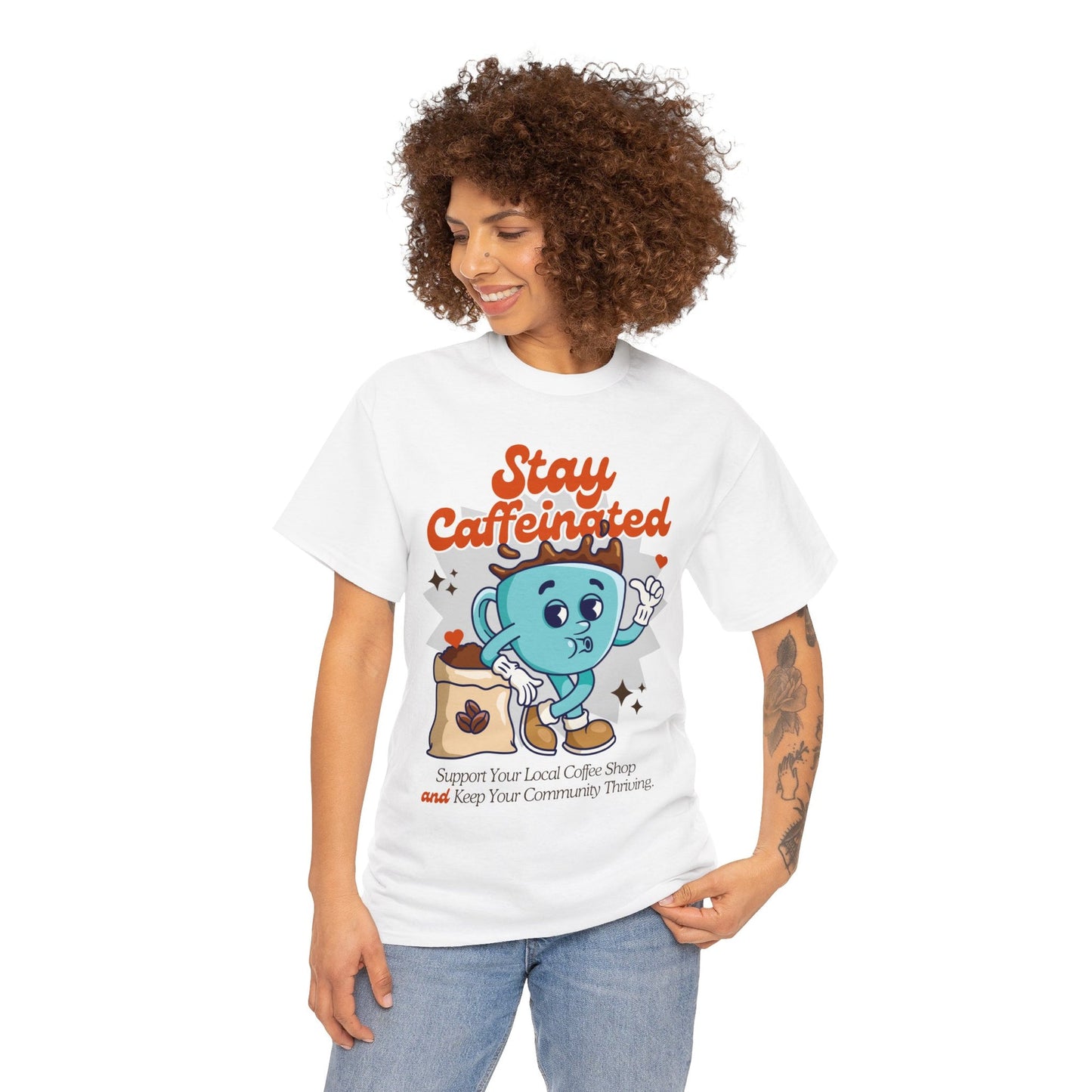 WHITE COFFEE - Coffee (Basic Tee)